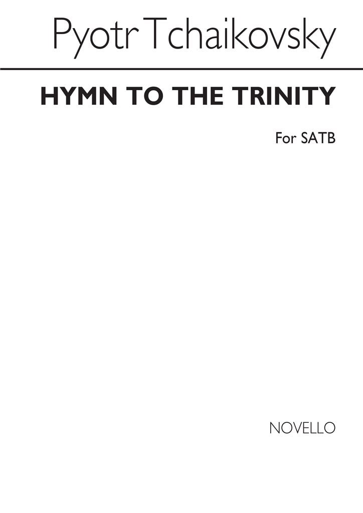 Hymn To The Trinity (SATB)